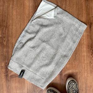 Express Light Grey Pencil Skirt New 4